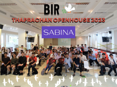 บริษัท ซาบีน่า ฟาร์อีสท์ จำกัด สนับสนุนกิจกรรม โครงการท่าพระจันทร์ Open house (คณะรัฐศาสตร์)